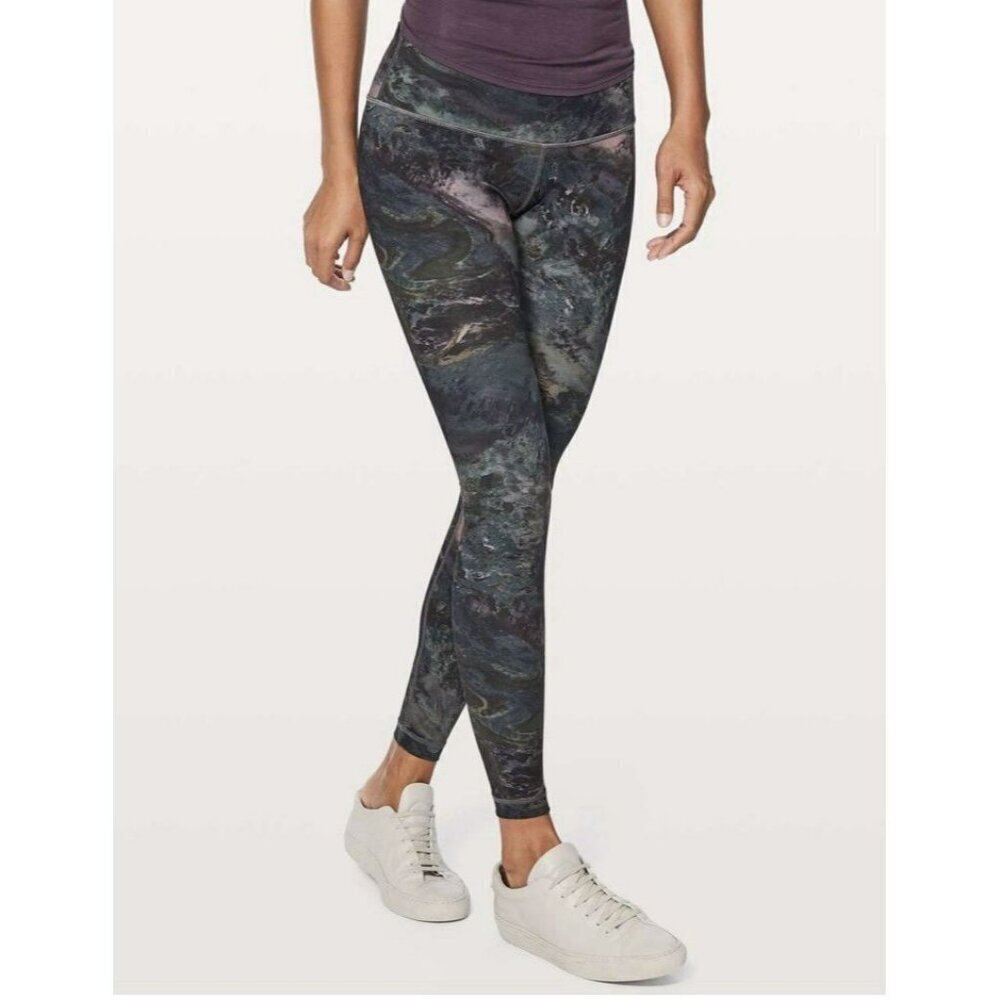 Lululemon Wunder Under Low-Rise Tight Full-On Luxtreme Radiant Multi Size 8